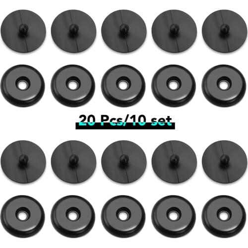 10 Sets Universal Car Safety Seat Belt Stopper Spacing Limit Buckle Fastener Clip Retainer Seatbelt Stop Button Tools