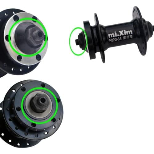A5KC Bicycle Axle Wheel Hub - 32 36H Front and Rear Bike Hub Set,Bike Disc Brake Hub Front Rear Easy Release(qr) Through Axle