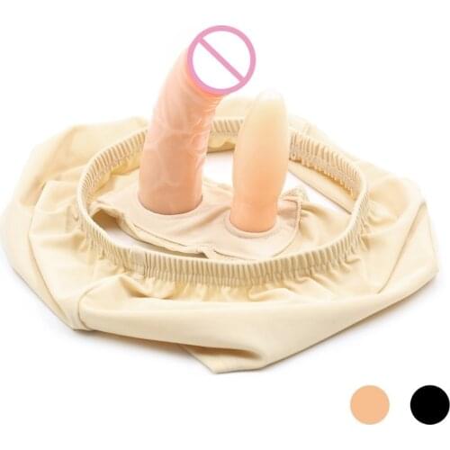 Built-in Realistic Dildo Anal Plug Pants For Woman Couples Silicone Penis Panties For Lesbian Adult Game Sex Toys for Adult Cock