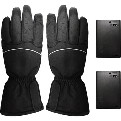 Winter Warm Heated Gloves Touch Screen for Motorbike MTB ATV UTV Outdoor Ski