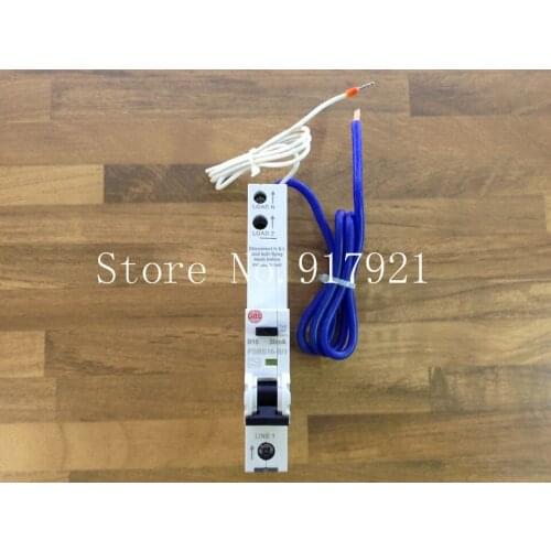 [ZOB] The German WYLEX PSBS16-B/1 leakage protector compact leakage protection switch 30MA 1P16A imported --5pcs/lot