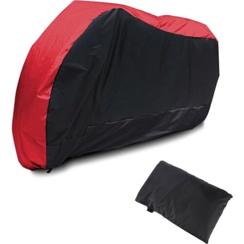 1Pc Motorcycle Cover Waterproof Dustproof Cover UV Rain Dust Snow Protector 190T Motorcycle Accessories For Bike ATV Scooter