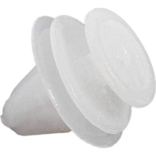 10x Car door panel mounting clips white for Peugeot 206 207 1007 307