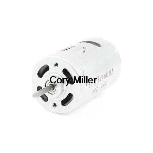 12V 50mA 2500RPM 2 Pin Connector Cylindrical Permanent Magnet DC Motor