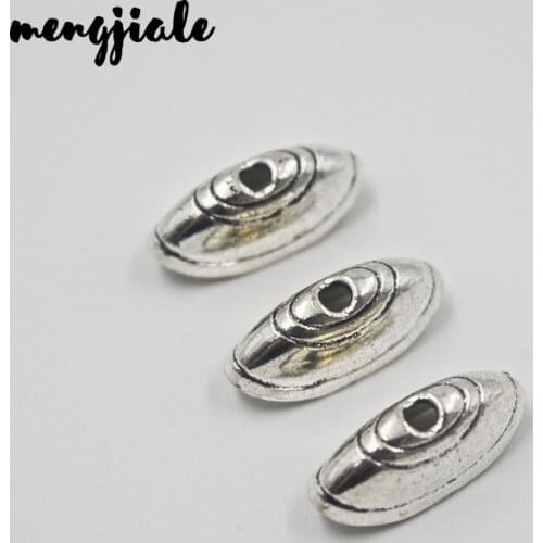 20pcs/lot Wholesale silver plated Charm Tassel End Caps Bead for Jewelry Findings 1mm