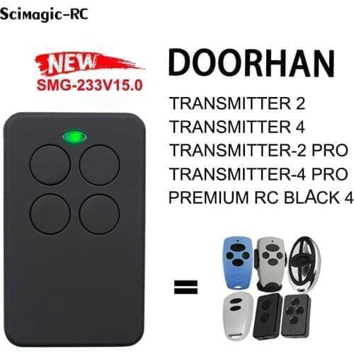 233 Door Opening Remote Control Perfect Clone DOORHAN TRANSMITTER 2 TRANSMITTER ECOS TAR RSC, RSE, RSZ PROPREMIUM RC BLACK 4