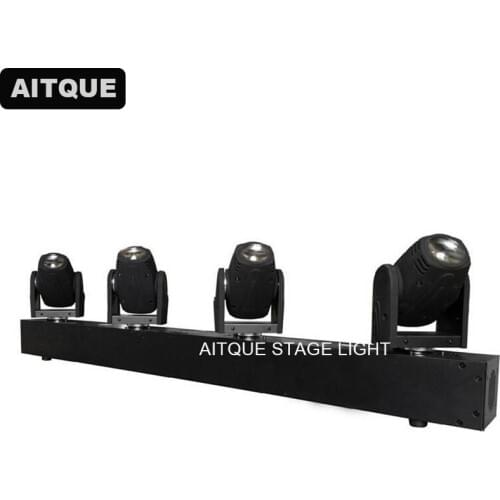 4lot Professional dj led bar dmx 4 moving head light led 4x10w mini led moving head white