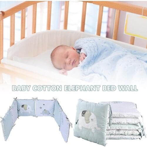 Baby Bed Circumference Computer Applique Style Fashion Cotton Elephant Bed Circumference Baby Cotton Elephant Bed Circumference