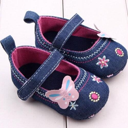 Baby Shoes Butterfly Soft Sole Toddler Shoes Fashion First Walkers First Walkers Soft Comfort Anti-slip Infant детская обувь