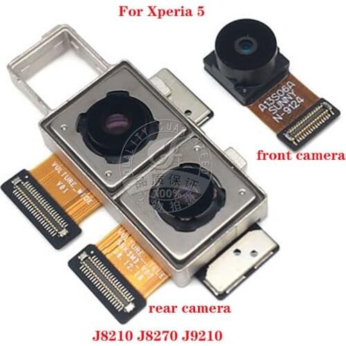 For Sony Xperia 5 J8210 J8270 J9210 Original new Back Rear Camera&front small camera