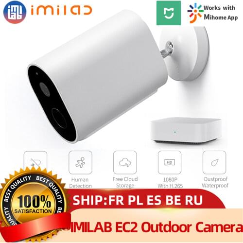 IMILAB EC2 Wireless Home Security Camera Mihome Camera 1080P HD Outdoor Wifi Camera IP66 CCTV Camera Vedio Surveillance Camera