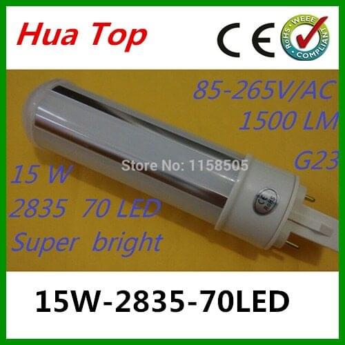 Hot sale Lampada G24 7W 9W 12W 15W LED Bulb 2835 epistar SMD White/Warm White wide varied voltage AC85-265V Side lighting lamps