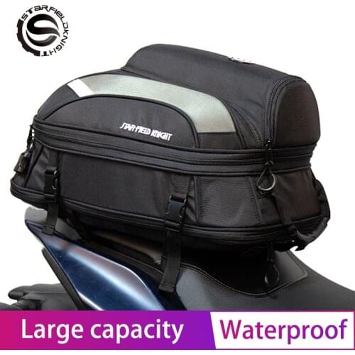 2020 new SFK motorcycle rear seat bag riding backpack racing car rear bag large capacity helmet Bag Backpack