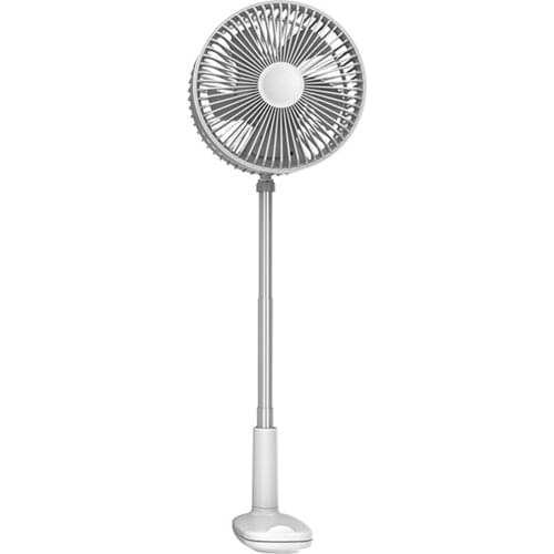 New ABS Folding Mini Fan Portable Cooling Fan With 3 Speeds Quiet Operation For Office Dorm Bedroom Stroller White