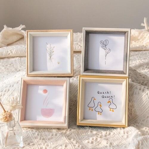 Nordic Simple Photo Frame For Picture With Plexiglass Picture Frames For Pictures Wall Hanging Photo Decor Poster Frame