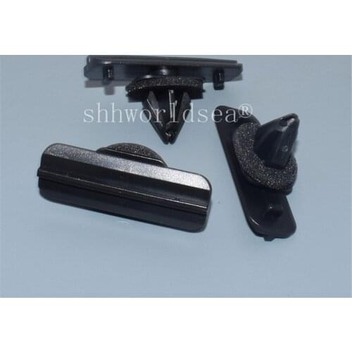 Shhworldsea POM Black Fender Moulding Clip Flare for Jeep 5189181-AA car plastic clips automotive clip and fastener