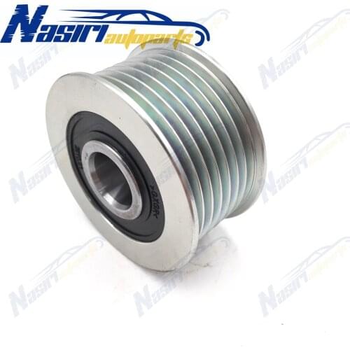 Overrunning Alternator Pulley For Audi Q7 3.6 Porsche Cayenne 3.2 Panamera 3.6 VW Phaeton Touareg 3.2 3.6