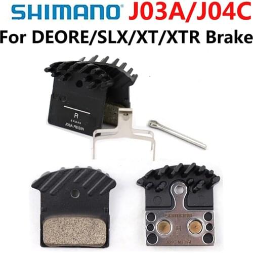 SHIMAN J03A J04C Brake Pads DEORE XT SLX DEORE J03A J04C Cooling Fin Ice Tech Brake Pad M785 M675 M7000 M8000 M6000
