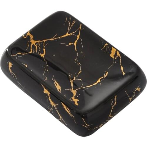 Green ceramic marble texture bathroom supplies / bathroom accessories set soap dispenser toothbrush holder bathroom supplies