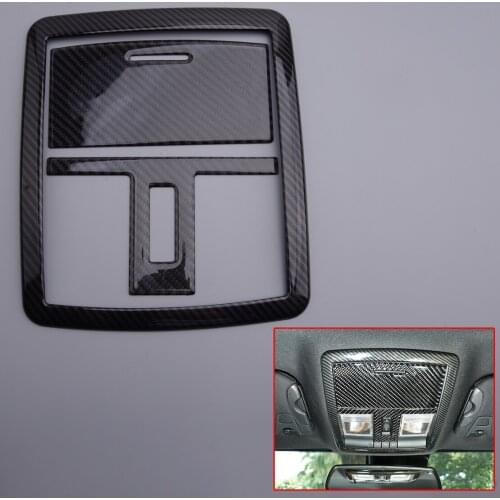1 Set Car Reading Light Lamp Cover Trim Moulding Styling Bezel Fit for Dodge Challenger 2015 2016 2017 2018 2019