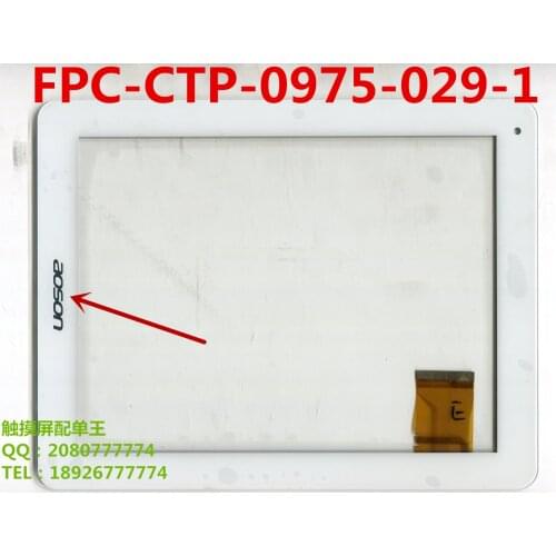 9.7 inch touch screen panel glass FPC-CTP-0975-029-1 FPC-CTP-0975-029-4 for 3Q Qoo! Surf LC9704A tablet pc
