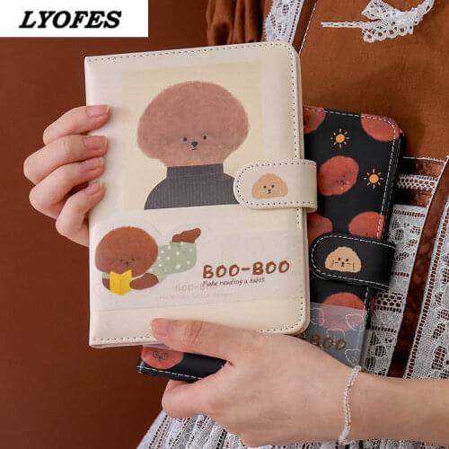 A5 Cute Notebooks and Journals Creative Teddy Kawaii Notebook Travel Diary Soft Cover Colorful Pages Journal Notebook Daily