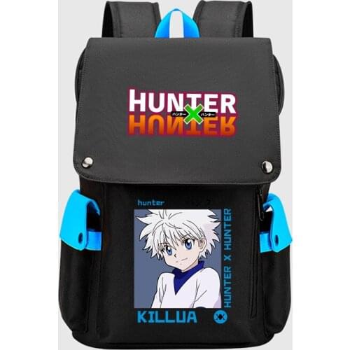 Anime Backpack HUNTER×HUNTER Schoolbag Boys And Girls Shoulder Bags Fashion Rucksack Laptop Travel Bags For Teenagers Bookbag