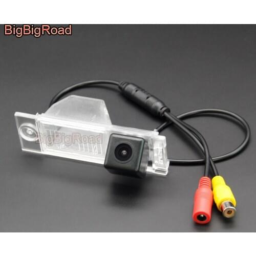BigBigRoad Vehicle Wireless Rear View Parking Camera HD Color Image For Hyundai New Tucson IX35 IX TL MK3 2015 2016 2017 2018