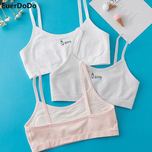 Bra Soft Underclothes Undies Clothes Student Teenage Girls Outfits Casual Cotton Underwear