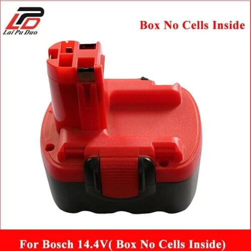 Rechargeable Battery case 14.4v for Bosch NI-MH NI-CD Plastic Shell( Box No Cells Inside)