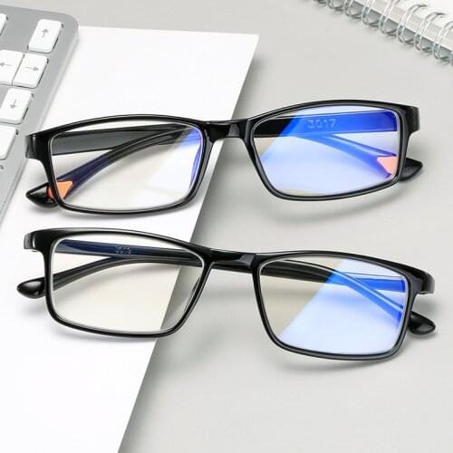 Black Finished Myopia Glasses TR90 Flexible Frame Men Women Eyeglasses Prescription Student Shortsighted Eyewear -1.0 1.5 to 6.0