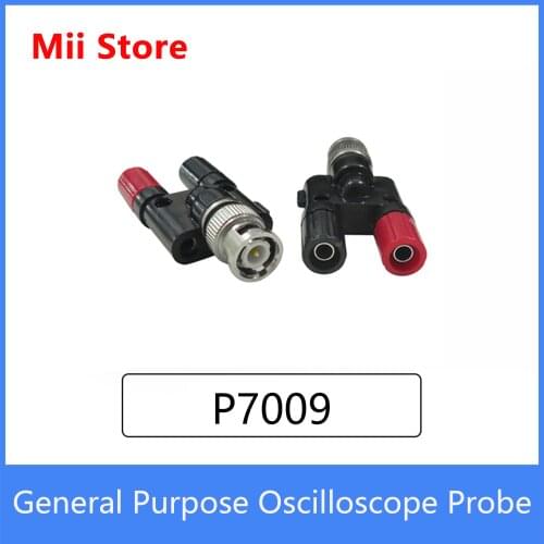 Cleqee P7009 5Pcs BNC Male Plug To Two Dual Banana Jack RF Adapter Connector