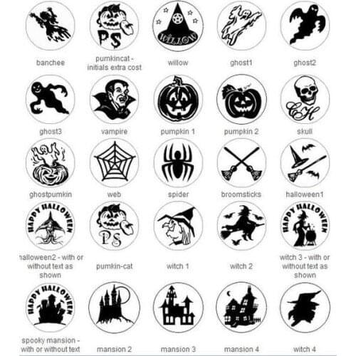Halloween Banchee Willow Ghost Vampire Pumpk Skull Web Spider witch in wax seal Stamp for DIY Sealing Wax Stamp no wood Handle
