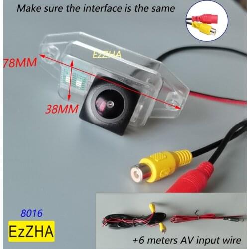 EzZHA Fisheye Rear View Camera For Toyota Land Cruiser 80 Series/Land Cruiser Prado 90/FJ Cruiser 2006-2019 Car Reverse Monitor