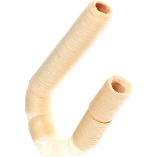 Natural Collagen Casing Sausage Casings Hot Dog Roast Sausage Dried Sausage Collagen Casing Shell Kitchen Baster 22mm*14m