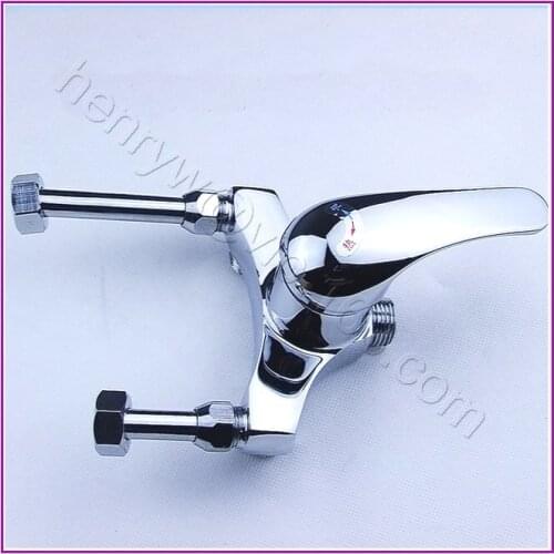 L15670 - Luxury Wall Mounted Chrome Finish Brass Material Heater Shower Tap