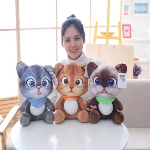 20cm Cute Cat Plush Toys Stuffed Animals Tomato Cat Plush Toys Birthday Gifts New Year Gifts Wedding Toys for Kids Girls