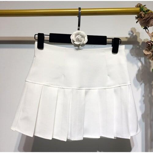 Skirt Accessory Pleated High Waist Mini Skirt Women Sexy White Micro Skirt Ladies Korean Style Summer Miniskirt Y2K Egirl Hot