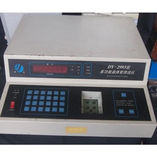 Fast arrival DY2993 type multi function transistor tester
