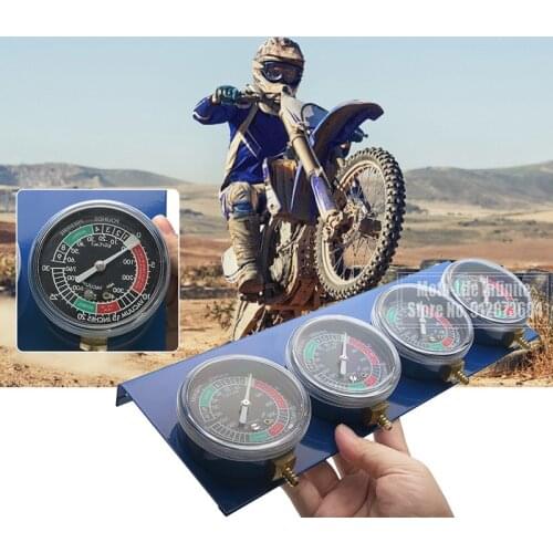 Testing Vacuum Gauge Kit Balancer Motorcycle Accessory Tool Easy Install Calibration Control Carburetor Synchronizer For Yamaha