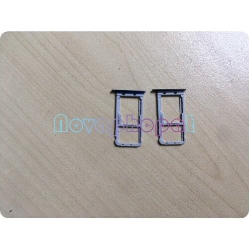 Novaphopat For Huawei Honor 9 SIM Card Tray Holder Micro SD Slot Socket Adapter Replacement + Tracking
