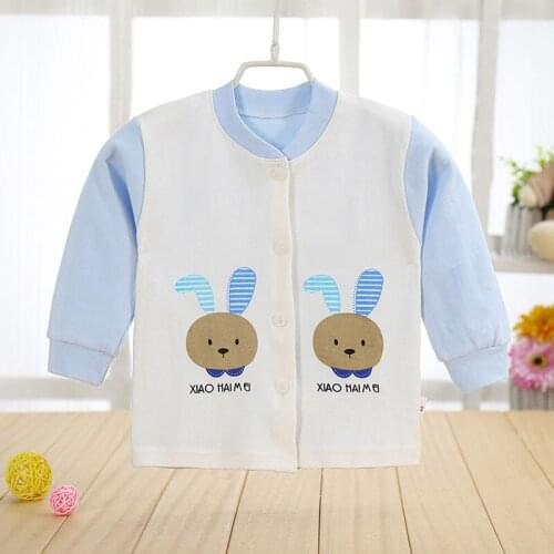 Okoufen 2019 toddler boys and girls clothing spring and autumn children cotton baby clothes jackets Home Furnishing single coat