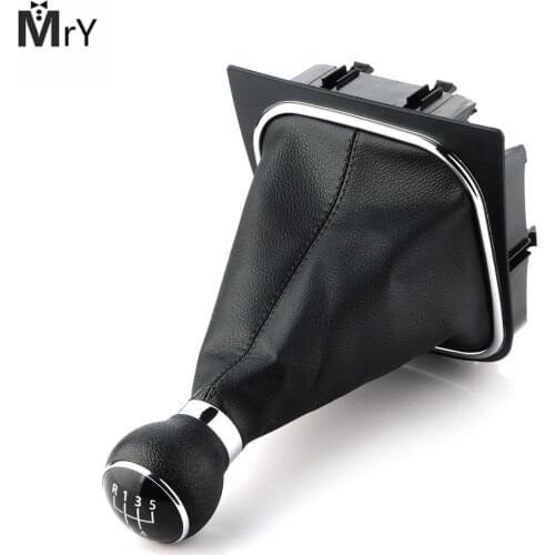 Car Gear Shift Stick Gaiter Boot Dust Cover For Golf MK5 MK6