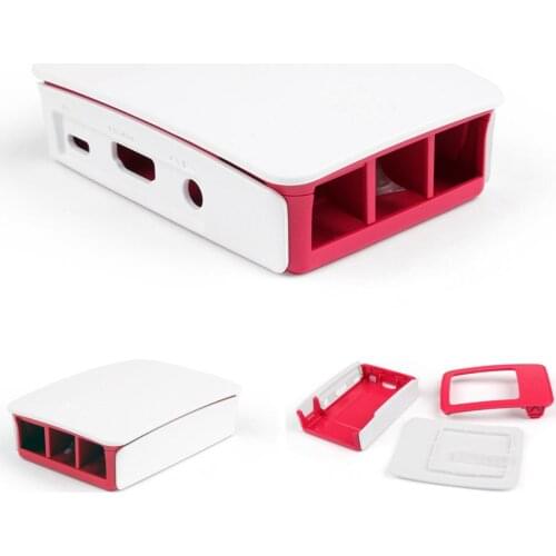 Raspberry Pi 3 Model B Official ABS Case With Heat Sinks Cooling For Raspberry Pi 3 Box