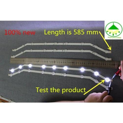 LED Backlight strip 9 lamp For Samsung 32"TV D3GE-320SM0-R2 BN64-YYC09 BN96-27468A LM41-00001R BN96-33972A 2013SVS32 DF320AGH-R1