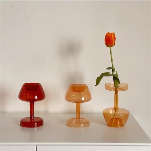 Flower Vase For Wedding Decor Centerpiece Glass Vase Rose Tabletop Terrarium Glass Containers Floral Tabletop Plant Vase