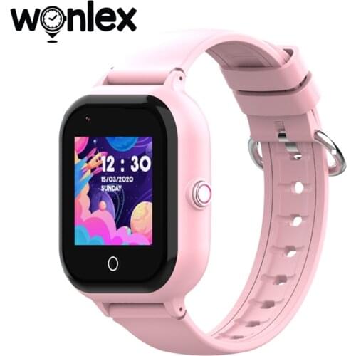 Wonlex Smart-Watch Baby 4G Video Camera Phone Watch GPS Locator Voice-Chat KT24 SOS Anti-Lost Kid for Safe Monitor Child Watches