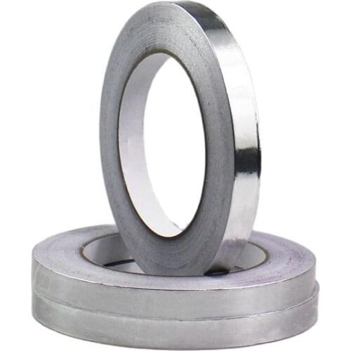 1PCS Heatshield Tape Width 10mm x Length 20m Slivery BGA Aluminum Foil Tape High Temperature Tape