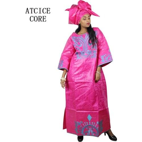African dress for woman bazin riche embroidery design dress long dress