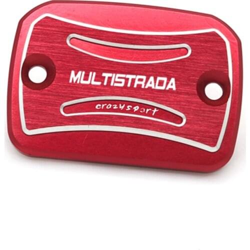 Front Brake Fluid Reservoir Cover For DUCATI Multistrada 950 2017-2020 2018 2019 Motorcycle Cylinder Cap